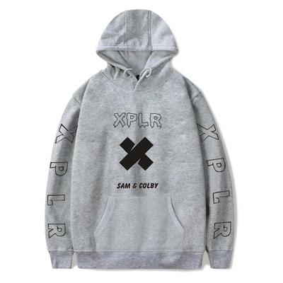 Winter Hoodies Sam and Colby Pullover XPLR Hoodie Printed Sweatshirt Men Womnen Fashion Design Pullover Men Fleece Hoodies