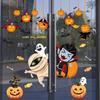 Halloween Window Cling Stickers for Kindergarten & Store Decor