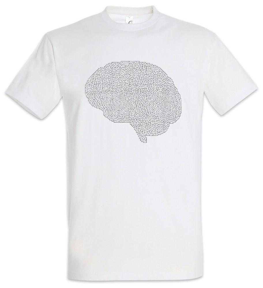 Brain Maze T-Shirt Labyrinth Mystic Hypnosis Hypnotize Spiral Symbol Circle