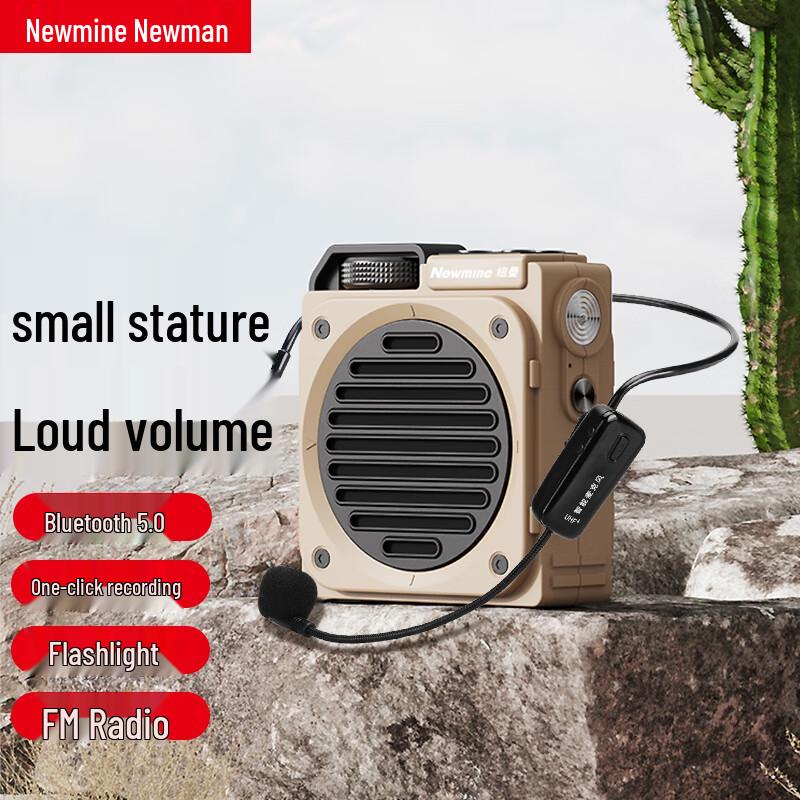 Newmine Portable Voice Amplifier with Bluetooth