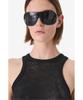 IROWOMEN Safrina Linen Halterneck Tank Top Iotfm26103Bkx
