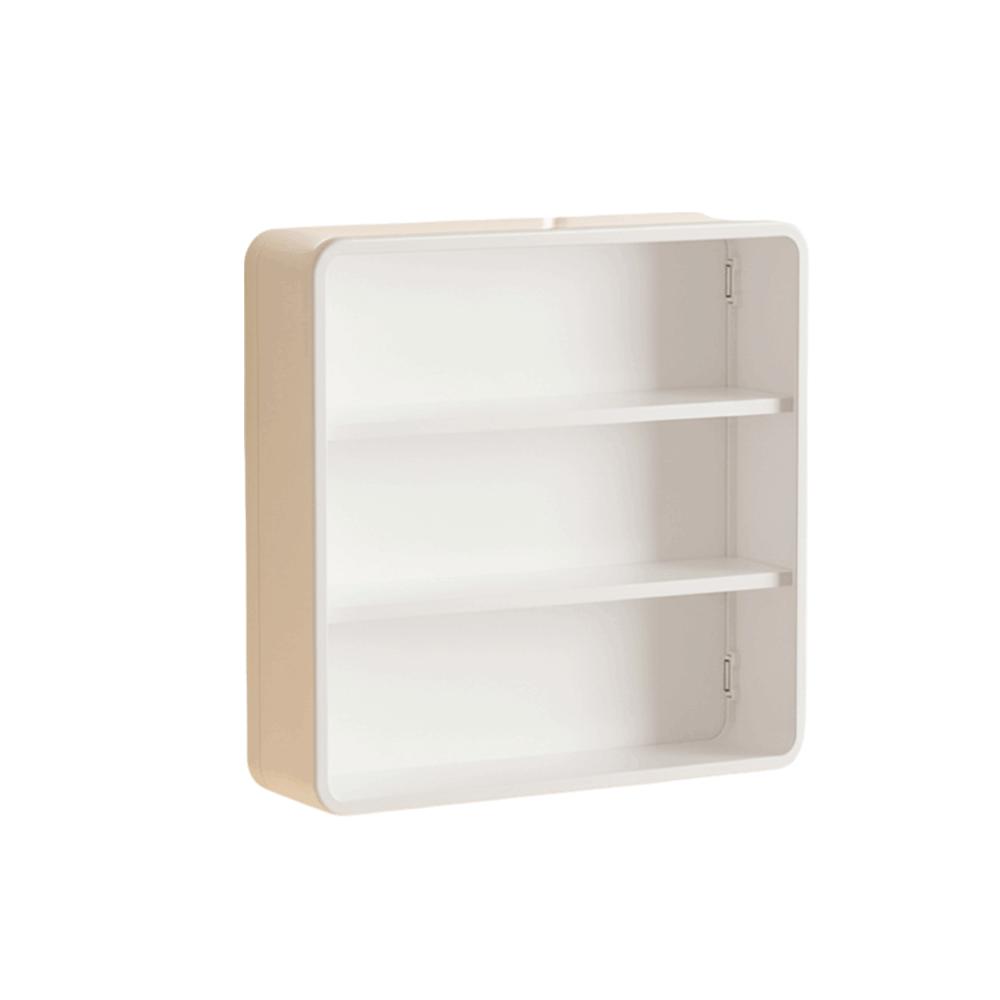 

Съемные полки Настенная витрина Большая вместимость Органайзер для ванной комнаты Офисная организация White small size