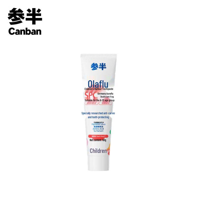 

Детская зубная паста Canban против кариеса со вкусом персика