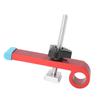T Track Hold Down Clamps Kit Aluminum Alloy Woodworking T Track Clamp Tool Easy To Install Red