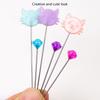 Wood Pin Cushion with 80 Straight Sewing Pin for Dressmaking Needlework Sewing Quilting Positioning Pin with Pin Holder