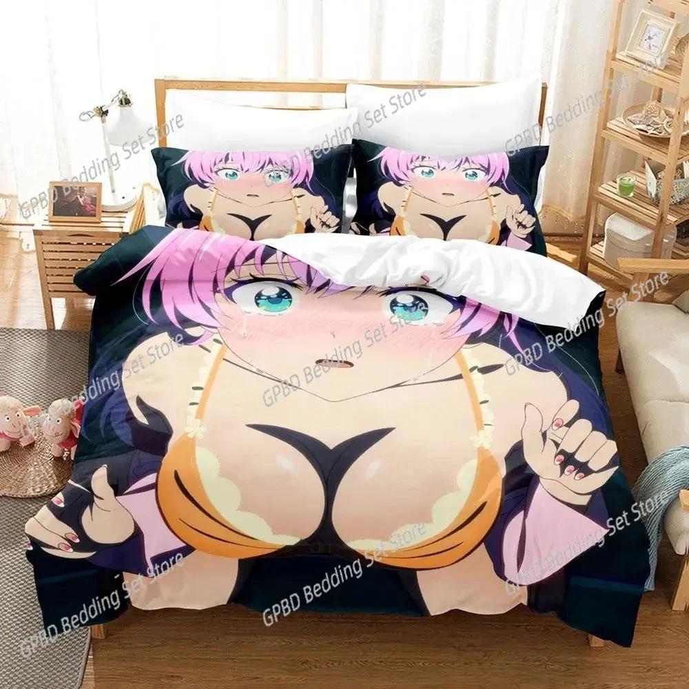 Anime More Than a Maried Couple But Not Lovers Beding Set Bedrom Soft Modern Bedspreads Comefortable Soft with Soft Fabric Duvet Cover Pilowcase