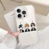 Amine W-WINDs BREAKERs Phone Case For IPhone 17 16 15 14 Plus 13 12 11 Pro Max Phone Back Cover Transparen