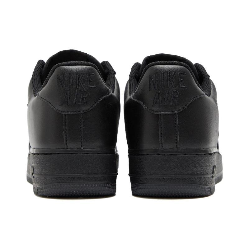 Nike Air Force 1 Low Retro Color Of The Month Jewel Triple Black Sneakers FN5924-001