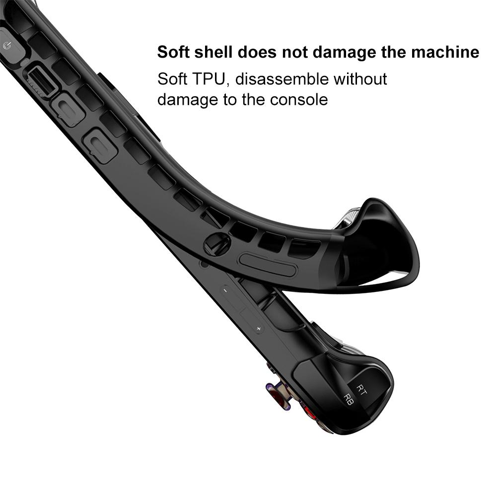 Case For MSI Claw 8 AI+ TPU Soft Protective Cover with Bracket Anti-Scratch Shockproof Protection Shell Game Console Accessories