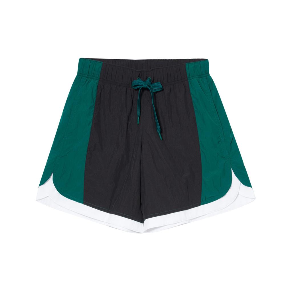 Puma Stewie Mid-Rise Drawstring Versatile Casual Shorts Women Shorts Green 53724501