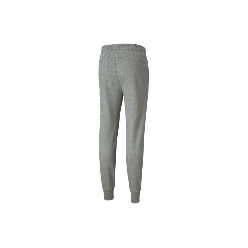 PUMA Essentials Slim Sport Pants Ribbed Cuffs Grey