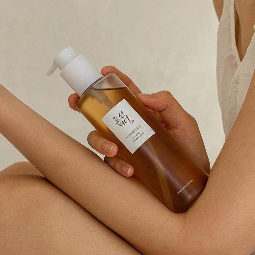 Beauty of Joseon Ginseng Reinigingsolie 210ml, Milde Reiniging, Diepe Make-up Verwijdering, Hydraterend, Niet-Vet, K-Beauty, Koreaanse Make-up