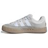 Originals Adimatic Leather Comfortable Low-Top Skate Shoes Unisex Sneakers Light-Blue White ID0847