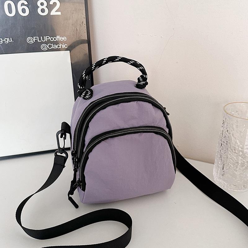 Color Block Mini Phone Crossbody Bag - Lightweight & Versatile for Autumn/Winter