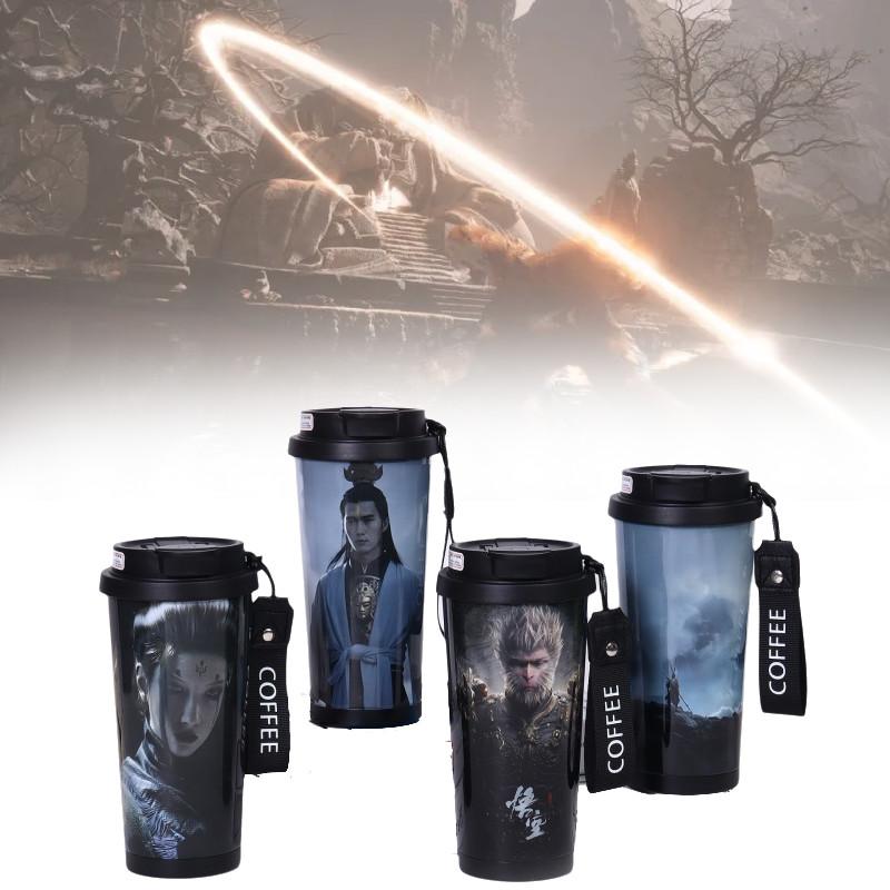 Black Wukong Myth Thermos Cup 304 Stainless Steel Coffee Cup Household Good Gift