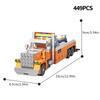 KNEW BUILT Doppeldeckerbus Krankenwagen Feuerwehrauto Polizeiauto Baustein Spielzeug-Fahrzeugmodelle Jungen Liebling Geschenk Puzzle Spielzeug