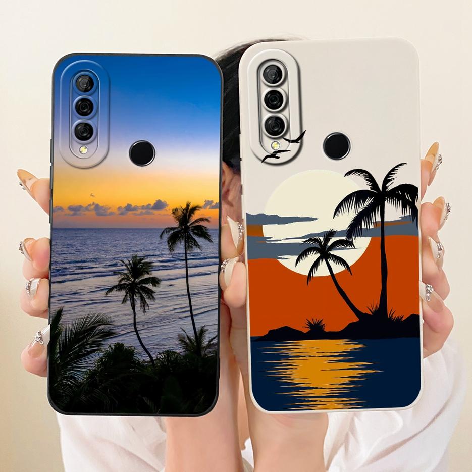 For Huawei Y9 Prime 2019 Case STK-L21 Cute Cartoon New Candy Painted Cover Soft TPU Phone Case For Huawei P Smart Z STK-LX1 Bags