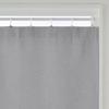 MUJI New Life Light-Blocking Polyester Plain Weave Non-Pleated Curtains, Set of 2, Light Gray, 100cm Wide x 200cm Long, 84835698