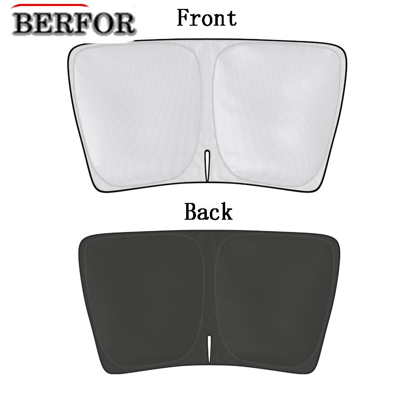 For Toyota Camry 2018- Car Styling Nano-ulat Windshield Sunshade Front Window Sun Shade Visor Auto Interior Accessories чёрный