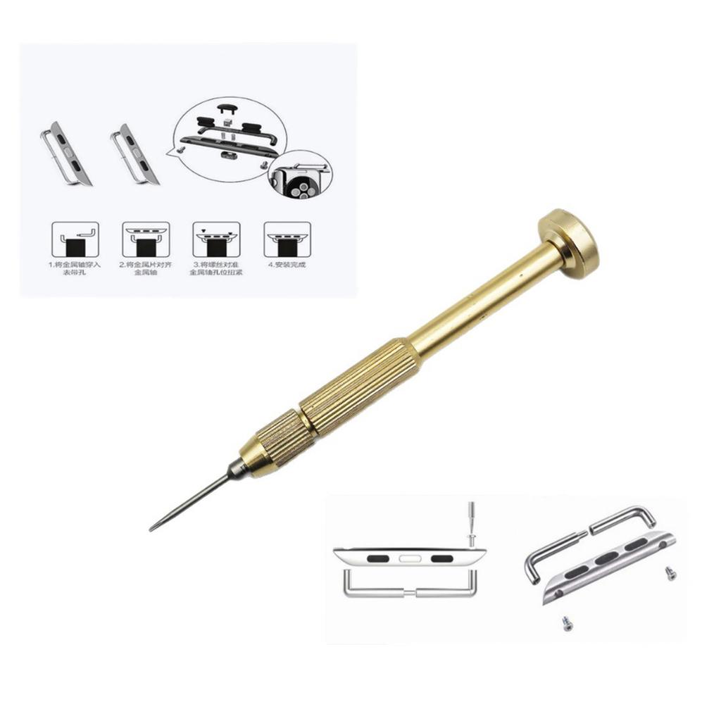 Long Lasting Ergonomic Handle Watch Band Screw Removal Tool 0.8mm Star Bit DIY Repair Essential Suitable For Watch Owners