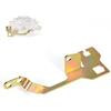 157313 Throttle Cable Bracket and Kickdown Cable Bracket | Fit for Edelbrock Carburetor Performer, for Thunder AVS, for Quadrajet-style Carburetors
