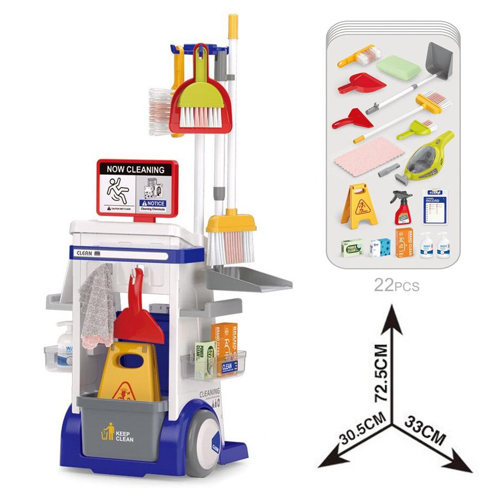 Children Play House Children Simulation Life Appliances Cleaning Toys Girl Cleaning Simulation Vacuum Cleaner Tool