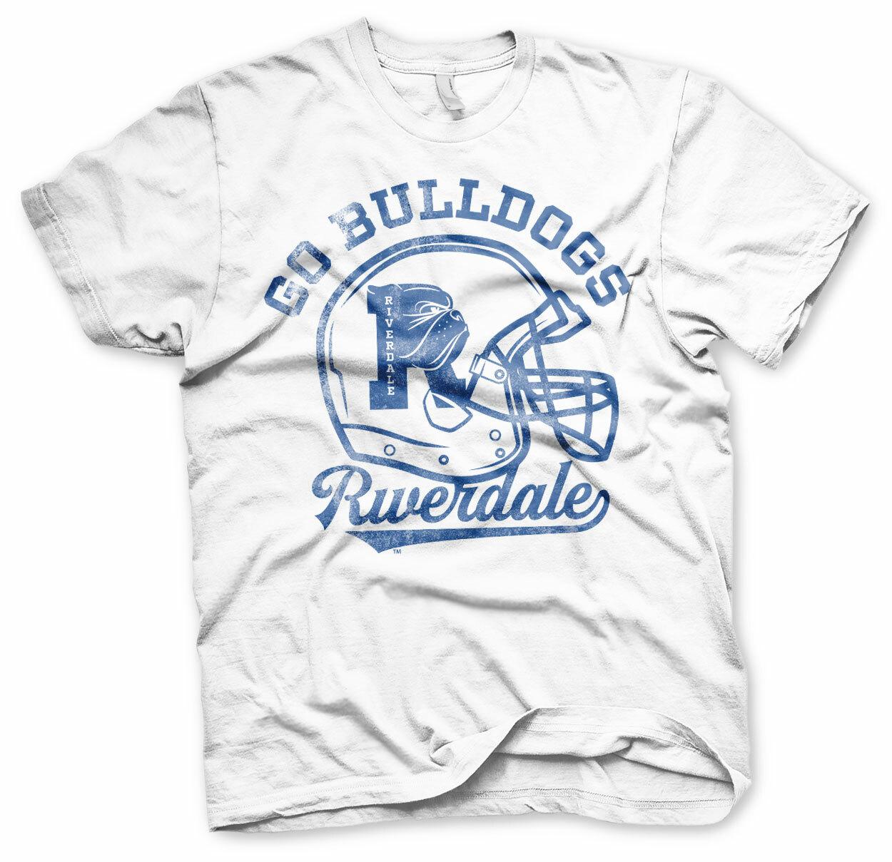 Officially Licensed Riverdale Go Bulldogs Vintage 3XL4XL5XL T-Shirt XXXXL