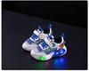 LED Cartoon Mesh Sportschuhe für Kleinkinder & Jungen - Atmungsaktive Leuchtende Sneaker für Frühling & Herbst