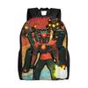 Skibidi Toilette Rucksack für Männer Frauen Lässig High School Arbeit Tagesrucksack Anime Cartoon Kameramann Titan Laptop Leinwandtaschen Sport