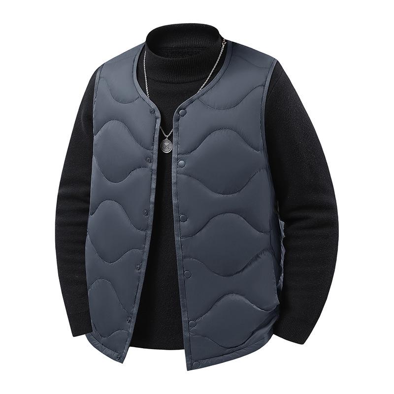Big Brand Men's Versatile Fashion Down Vest - Autumn 2025 Collection