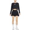 Nike Gonna da tennis plissettata Court Dri-FIT Advantage da donna Nera DR6850-010
