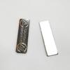 Magnetic Badge Clasps Magnetic Clips for Name Tags ID Cards and Work Pins Secure Fastener for Office School or Events