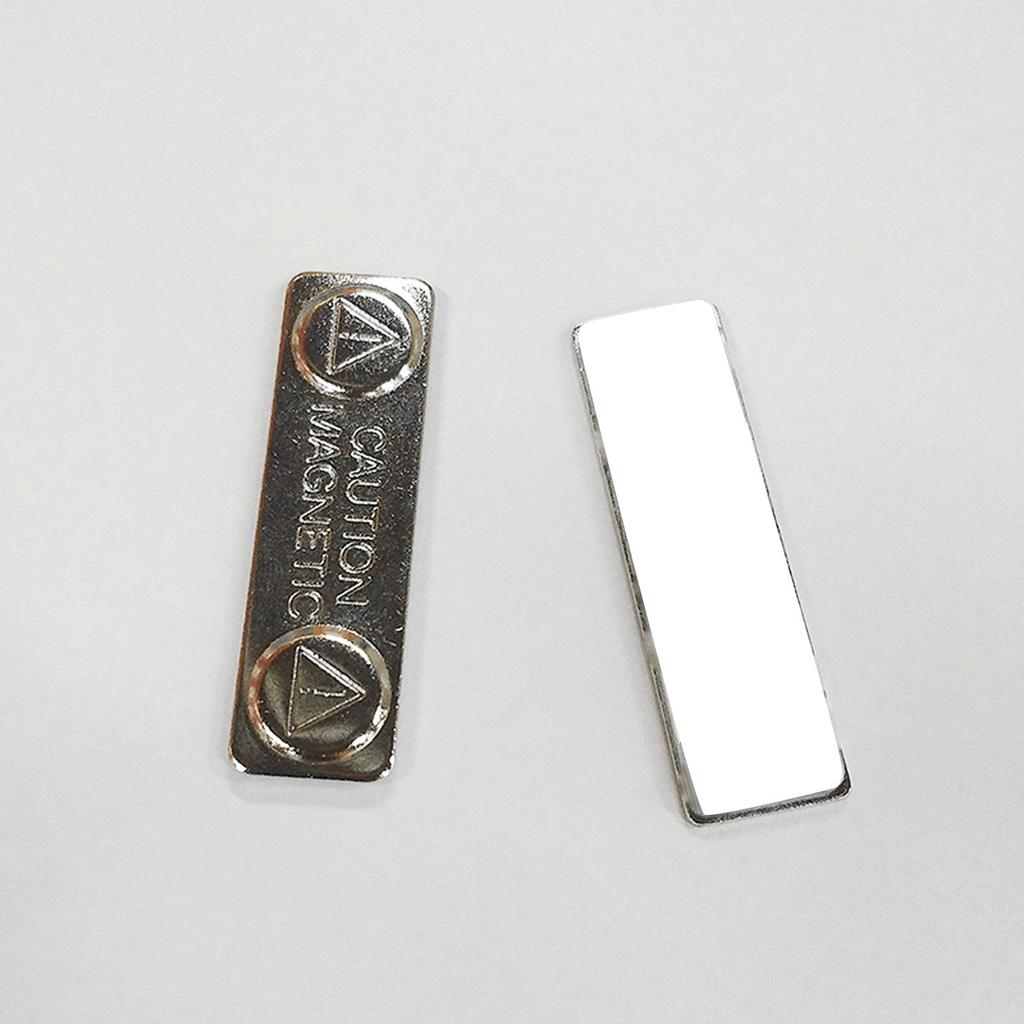 Magnetic Badge Clasps Magnetic Clips for Name Tags ID Cards and Work Pins Secure Fastener for Office School or Events
