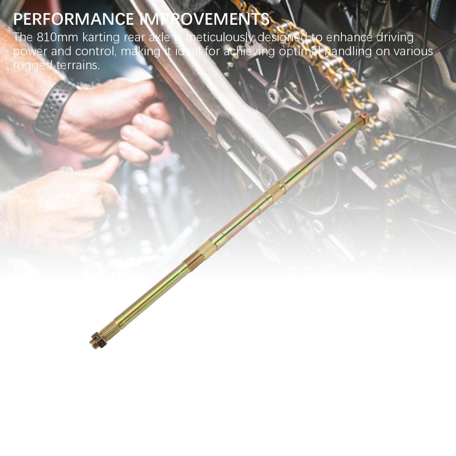 810mm Rear Live Axle 23T 28T