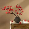 Artificial Plum Blossom Decorative Photo Props Faux Silk Flower Wedding Artificial Bouquet for Office