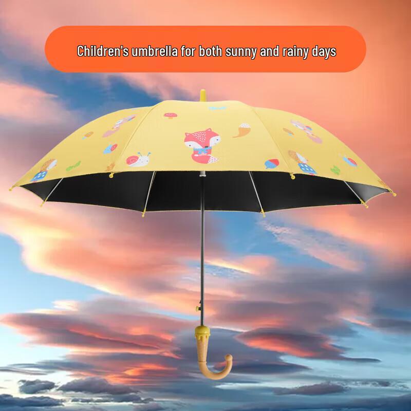 Paradise Umbrella Kids' Cartoon UV Protection Long Handle Umbrella