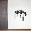 Castle Dragon Key Hanger Durable Metal Space Saving Design Modern Hallway Decor Housewarming Gift