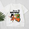 Dragon Ball Tshirt Boys Number Clothes Fashion Goku Anime Figure Print Clothing Tops Kids Summer Breathable Tops Birthday Gift