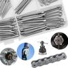 250 stuks Gegalvaniseerd Staal Borgpen Assortiment Set Machines Voertuig Apparatuur