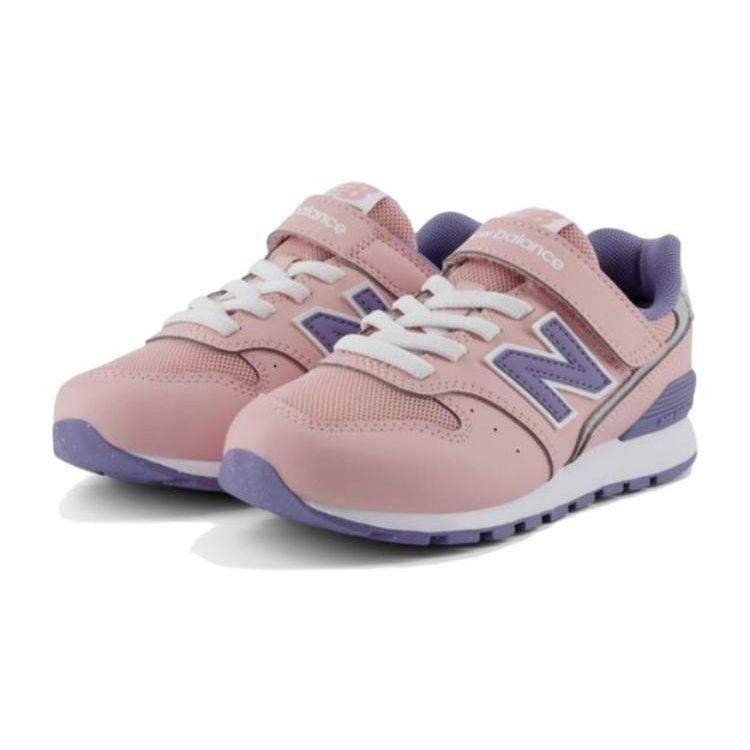 New Balance Nb 996 Cushioning Durable Low Top Kids Running Shoes Kids Running Shoes Gray Pink YV996EC3