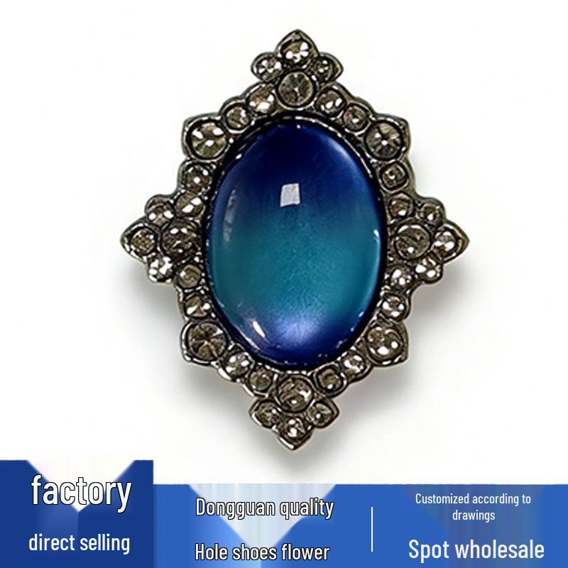 Moonlight Ocean Style Metal Shoe Flower Accessories