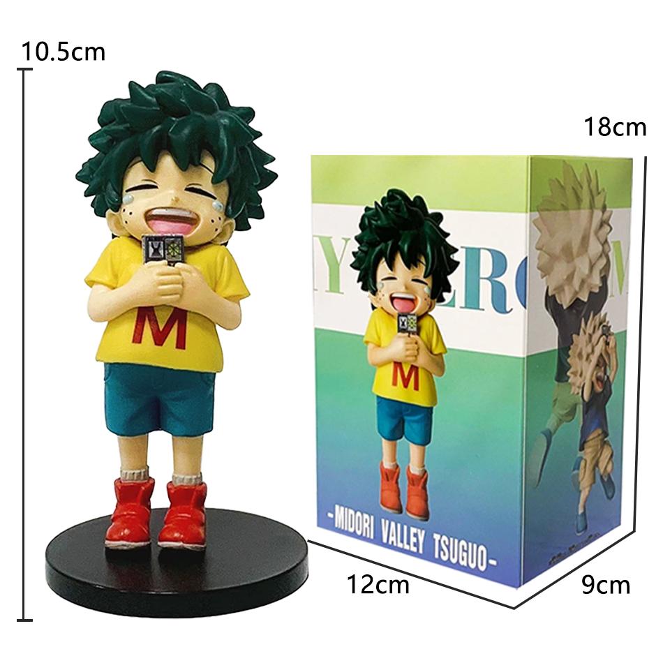 Nuova figura My Hero Academia Infanzia Izuku Midoriya / Infanzia Katsuki Bakugo Modello Decorazione Bambola