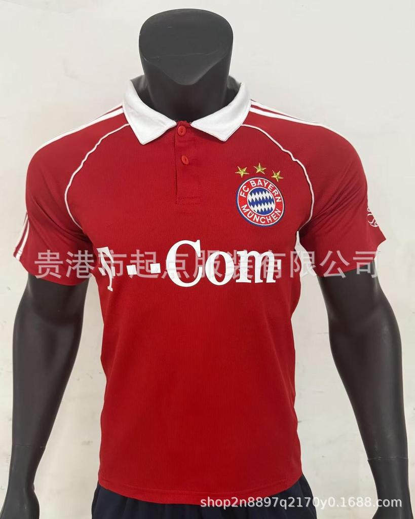 Voetbalclub Liverpool Vintage Shirt Thuis Champions League Editie Real Madrid Thuisshirt Klassiek Vintage Voetbalshirt