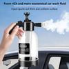 2L Car Wash Foam Sprayer Hand Pressurized Soap Sprayer Car Wash Spray Bottle for Car Cleaning and Garden Use