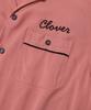 OUTSTANDING Vintage Rayon Bowling Half Shirt_Pink