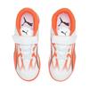 Puma Ultra Play 5 Sports Comfort Low Top Kids Football Shoes Kids Football Shoes White Orange 107537-01