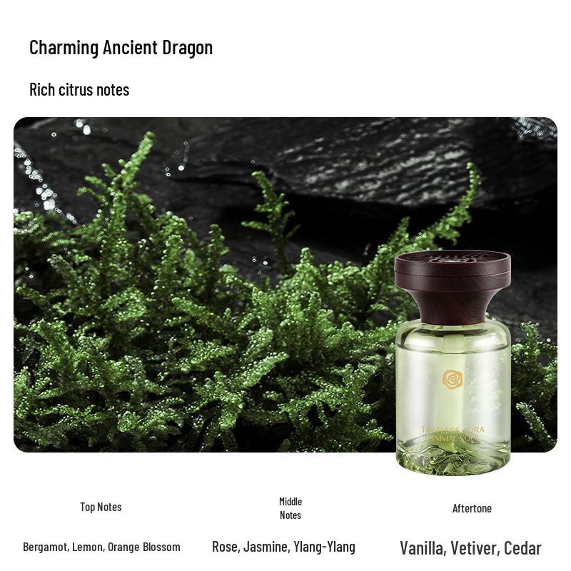 Oriental Charm Car Air Freshener: Long-lasting Mountain & River Fragrance - Upgraded Interior Perfume