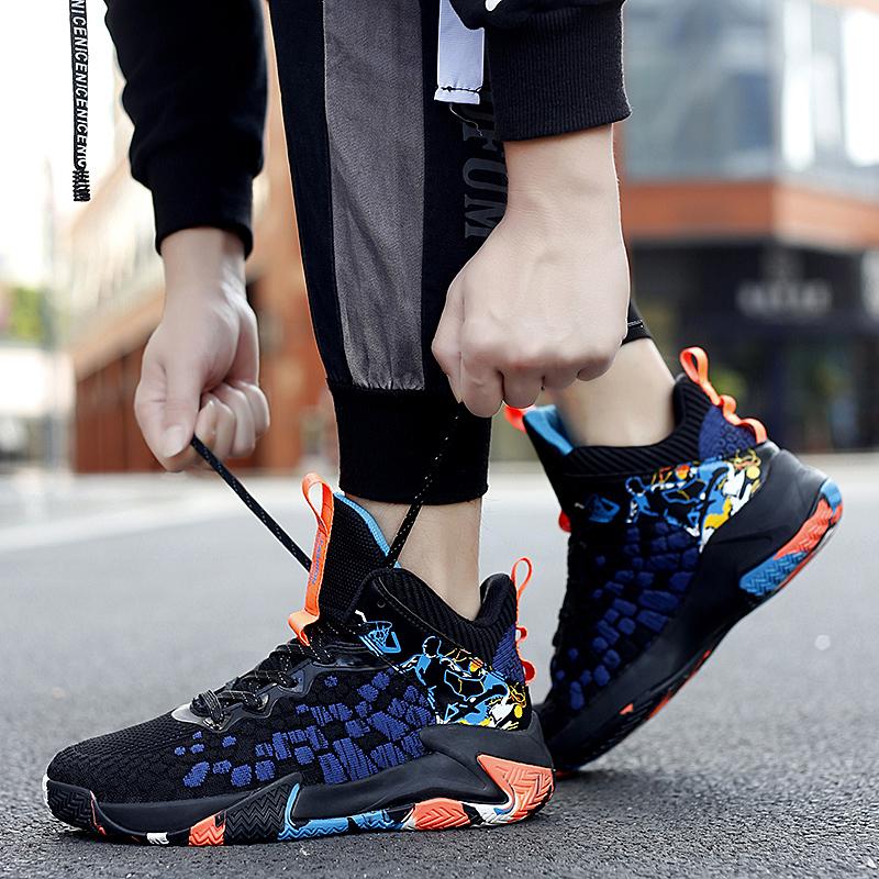 Men's Basketball Shoes Cushioning Comfortable Basketball Sneakers Youth Shoes