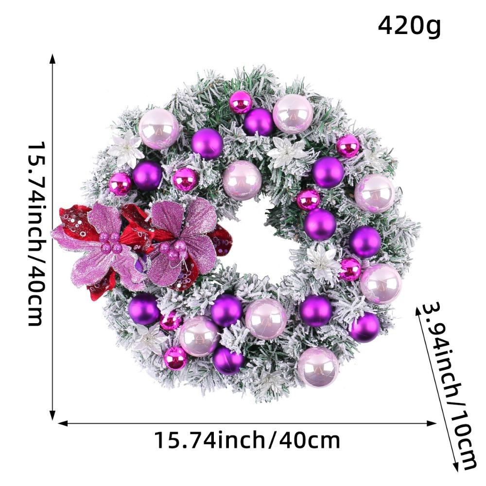 Gifts Hotel Christmas Wreath Shopping Garden Rattan Wreath Mall Window Layout Christmas Decoration