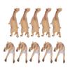 10 Stück Moropus Tiermodell Simulation Pädagogisch Mini Moropus Tierfiguren für Kinder